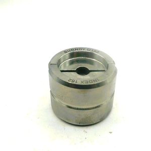 U162 Stainless Steel Crimp Die Mfg: Burndy Condition: Used