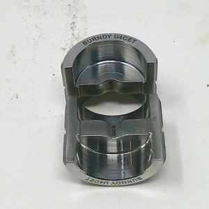U4CRT Stainless Steel Crimp Die Mfg: Burndy Condition: Used