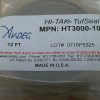 HT3000-100  HI-Tak Tuf Seal Tape  Mfg: AVDEC  Condition: New Surplus