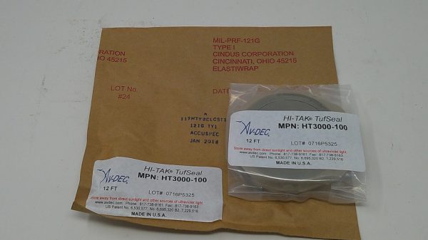 HT3000-100  HI-Tak Tuf Seal Tape  Mfg: AVDEC  Condition: New Surplus - Image 2