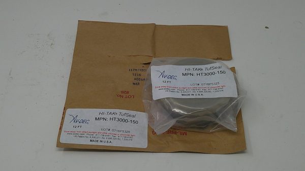 HT3000FR-150  HI-Tak Tuf Seal Tape  Mfg: AVDEC  Condition: New Surplus - Image 2