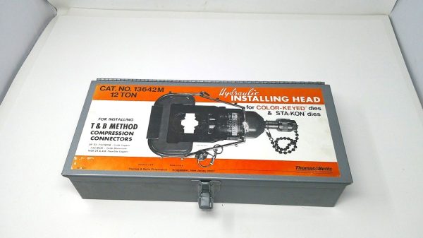 13642M Hydraulic Crimp Head MS25441-1  Mfg: Thomas & Betts  Condition: New Surplus - Image 5