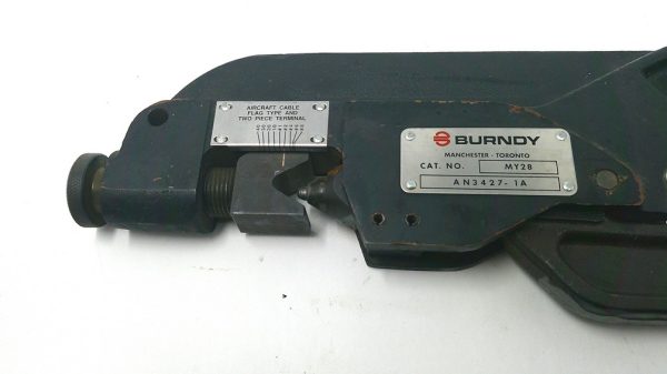 MY28  Crimp Tool  Mfg. Burndy  Condition: Used - Image 2