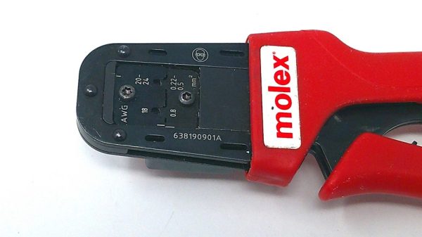 63819-0901  Crimp Tool  Mfg. Molex  Condition: Used - Image 2