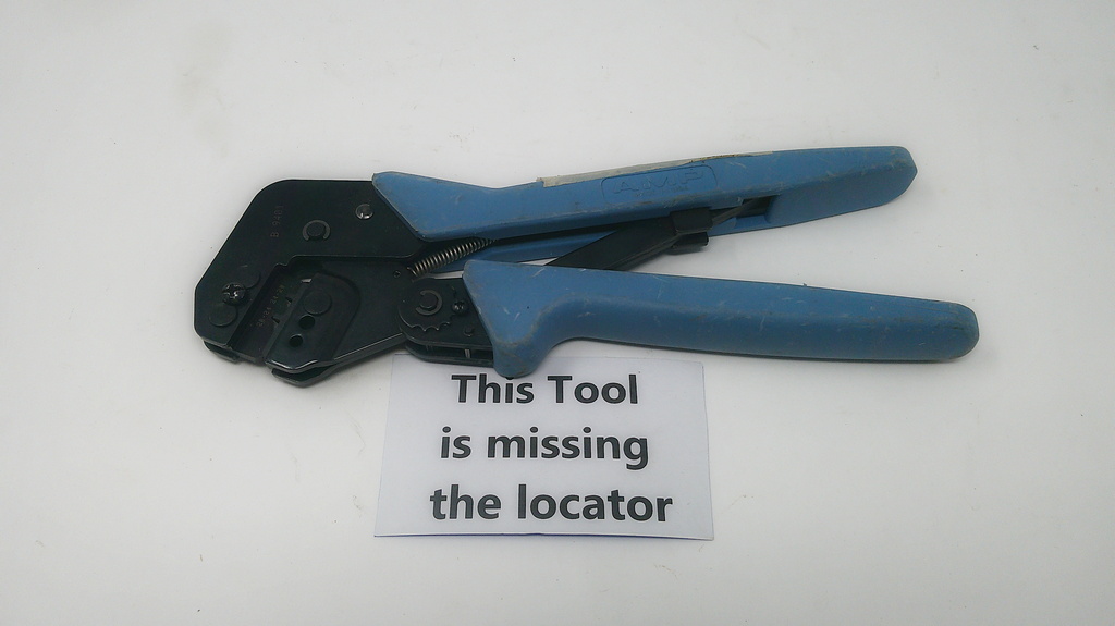 58448-2 Crimp Tool No Locator Mfg: Amp Tyco Condition: Used