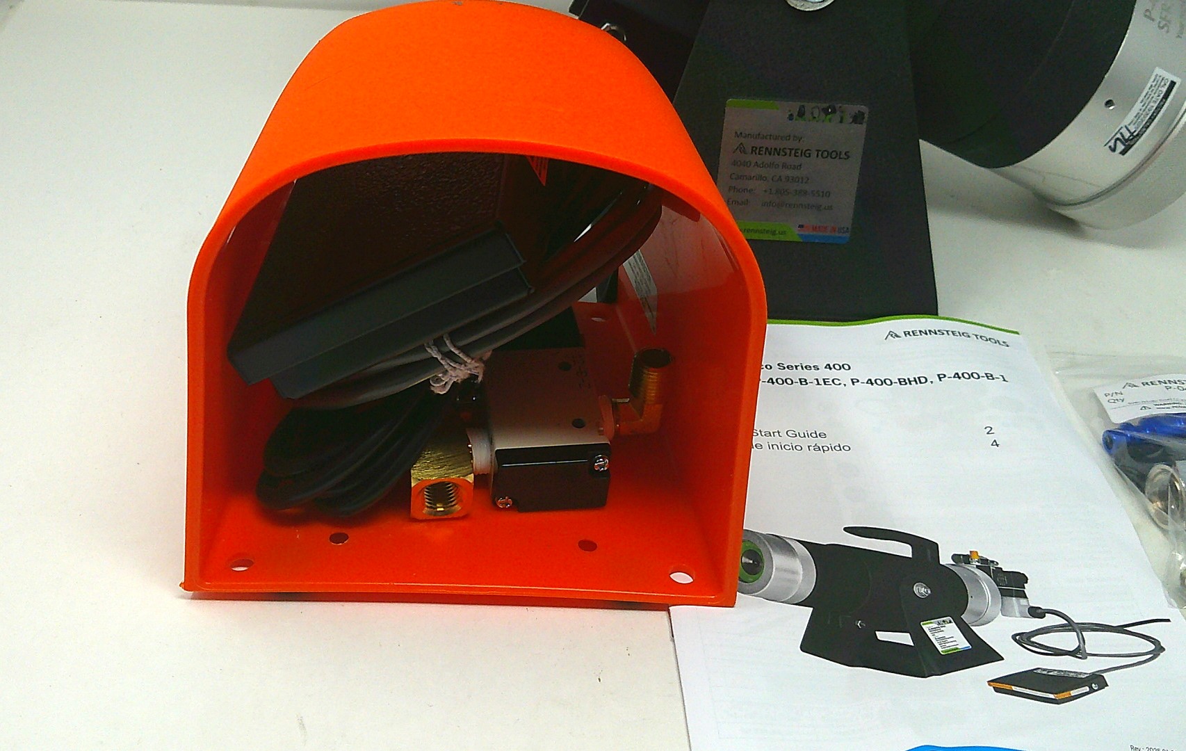 P-400-BEC Crimper EC Unit Mfg: Rennsteig Tools Cond: Factory New - Image 6