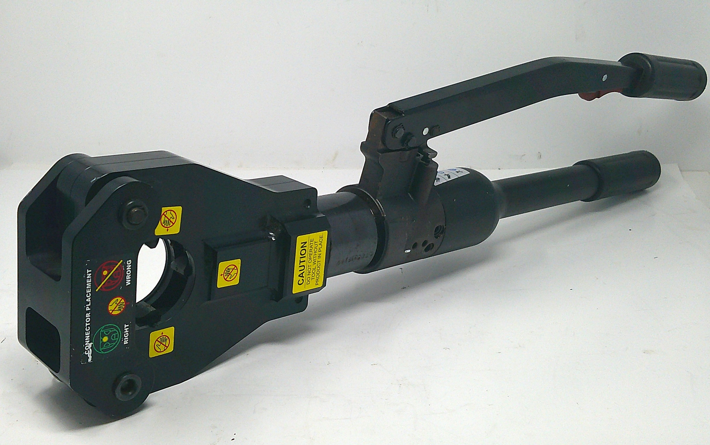 Y81KFT Hydraulic Crimp Tool Mfg: Burndy Condition: Used - Image 3