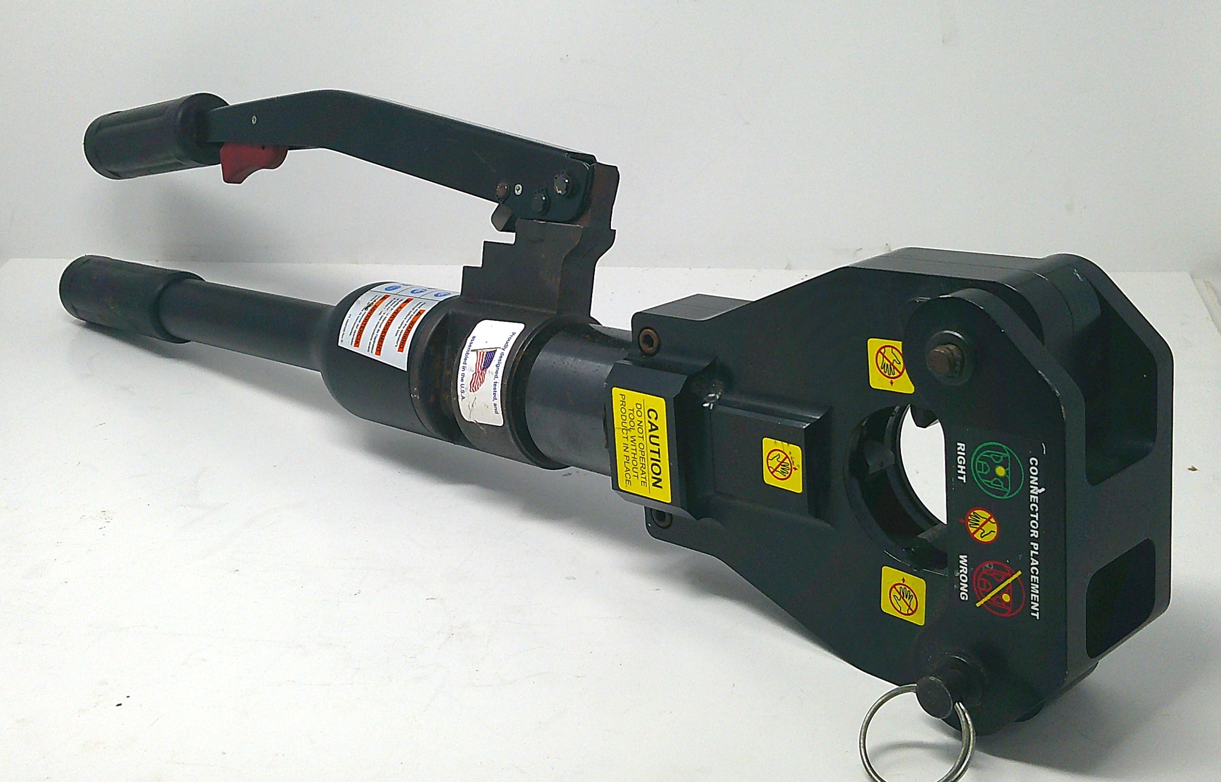 Y81KFT Hydraulic Crimp Tool Mfg: Burndy Condition: Used