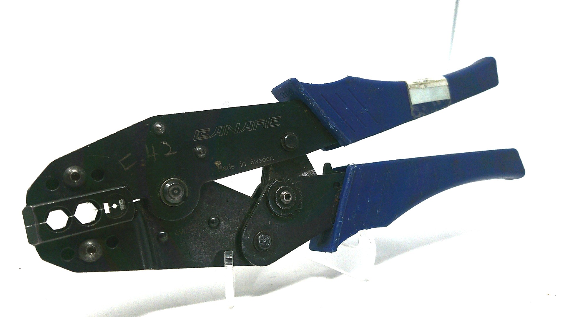 TC-1 Crimp Tool TCD-35CA Die Mfg. Canare Cond. Used - Image 2