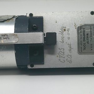 WA27F Pneumatic Crimp Tool Mfg.: Daniels Condition: Used