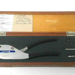 75Z-0-0-0 Crimp Tool Kit Mfg. Huber & Suhner Condition: Used
