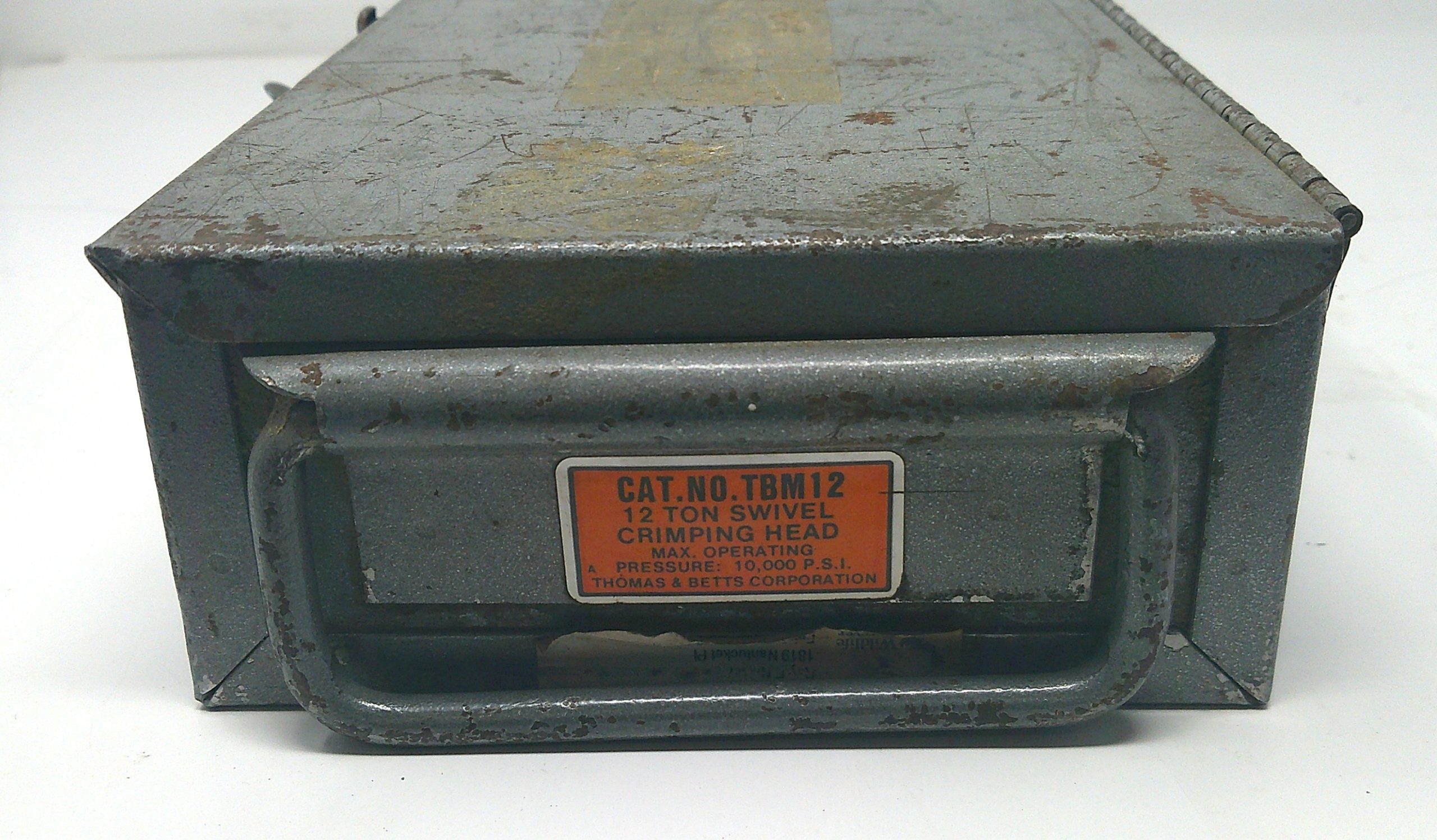TBM12 Crimp Head & Dies Mfg: TnB Condition: Used - Image 3